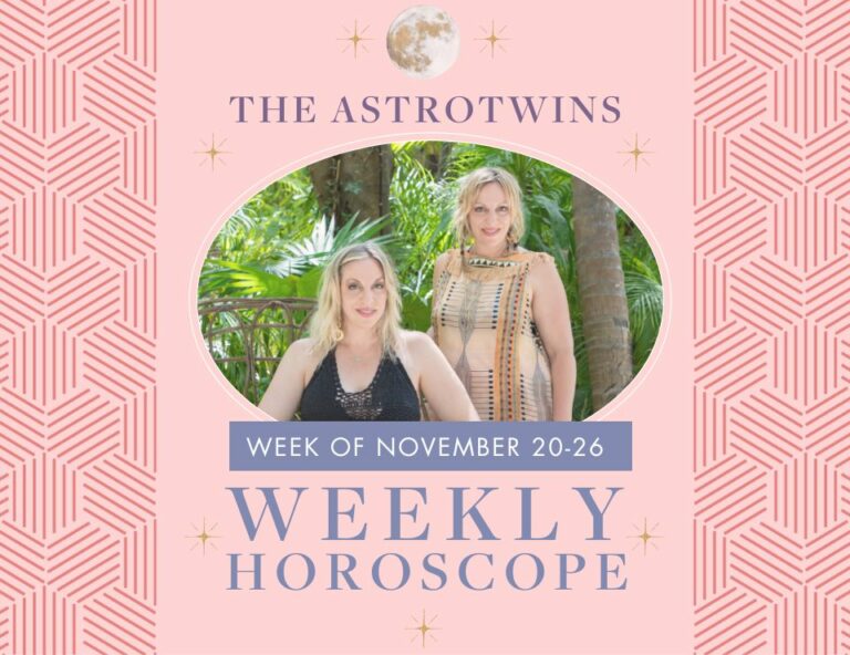 weekly horoscopes for november 20-26