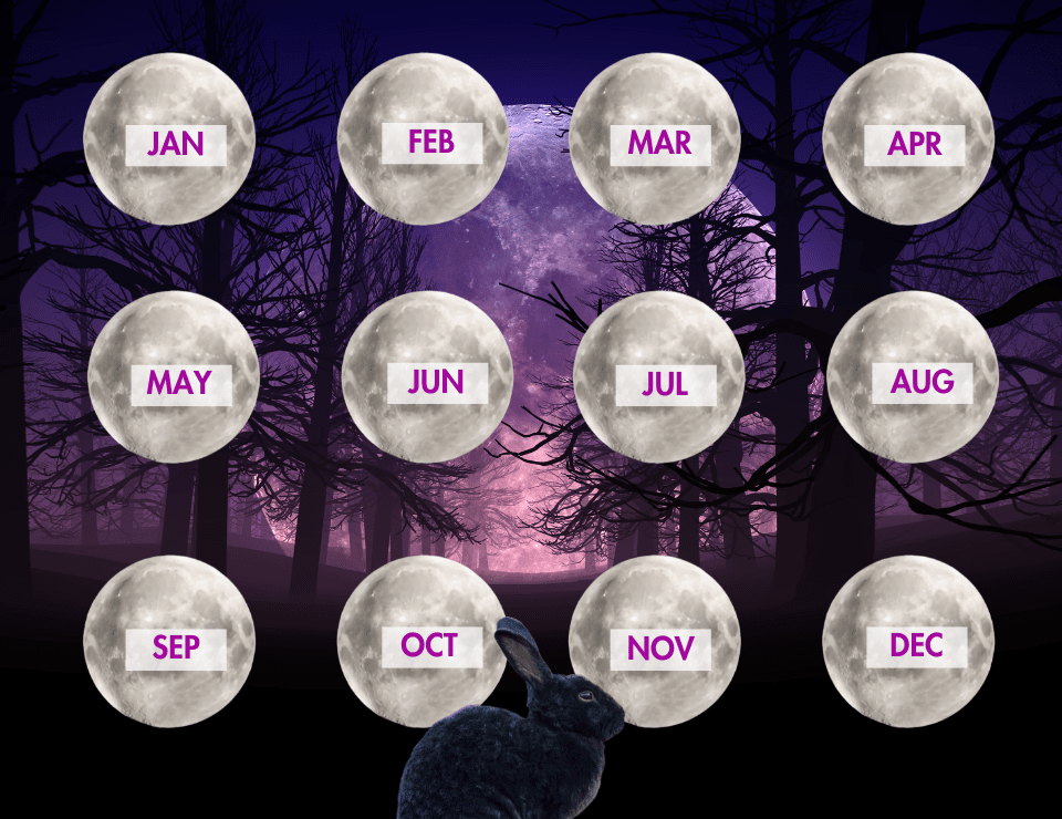 all the 2023 full moons