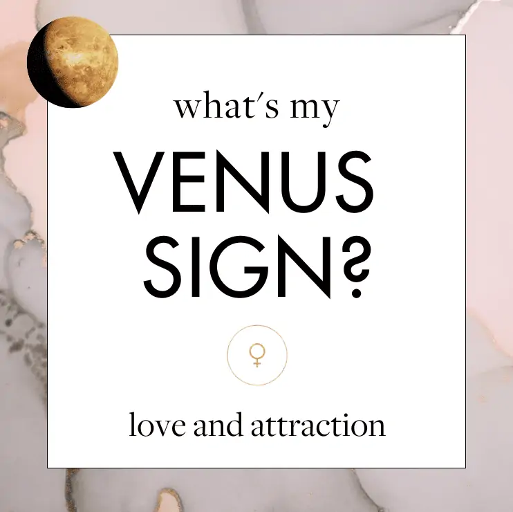 what's my venus sign?